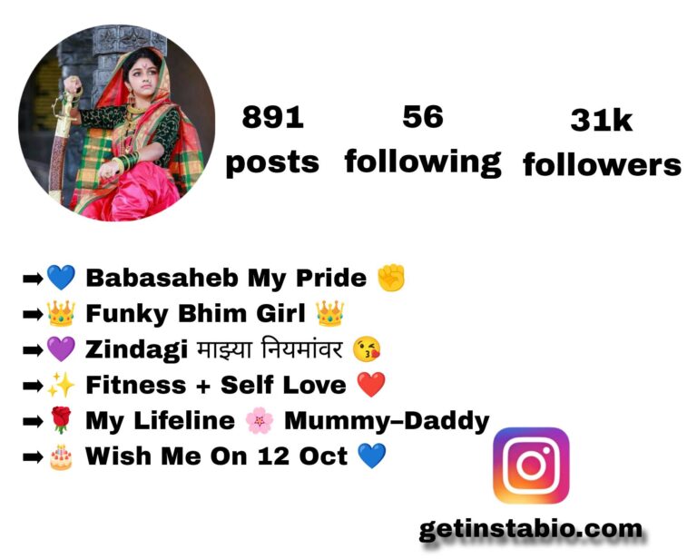 250+ Best Jay Bhim Instagram Bio Marathi | Boys and Girls