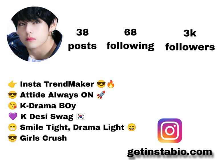 198+ Korean Bio For Instagram [ 2026 ] | कोरियन बायो इंस्टाग्राम