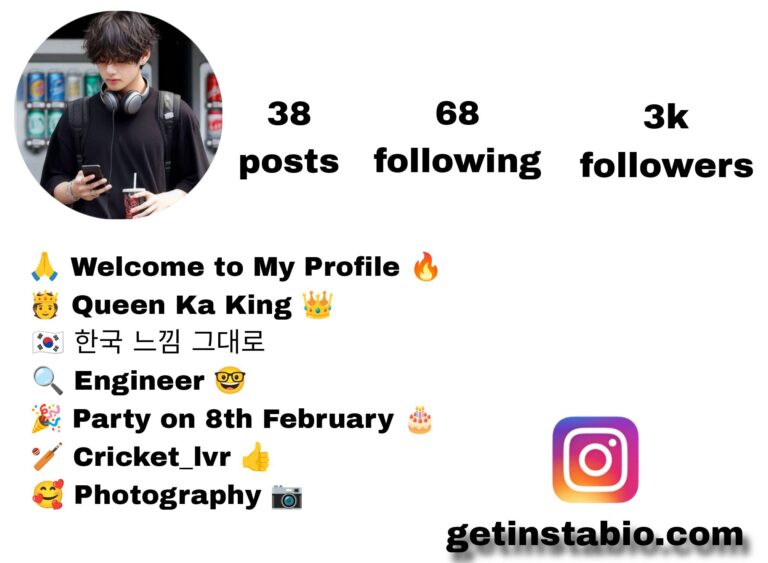 198+ Korean Bio For Instagram [ 2026 ] | कोरियन बायो इंस्टाग्राम