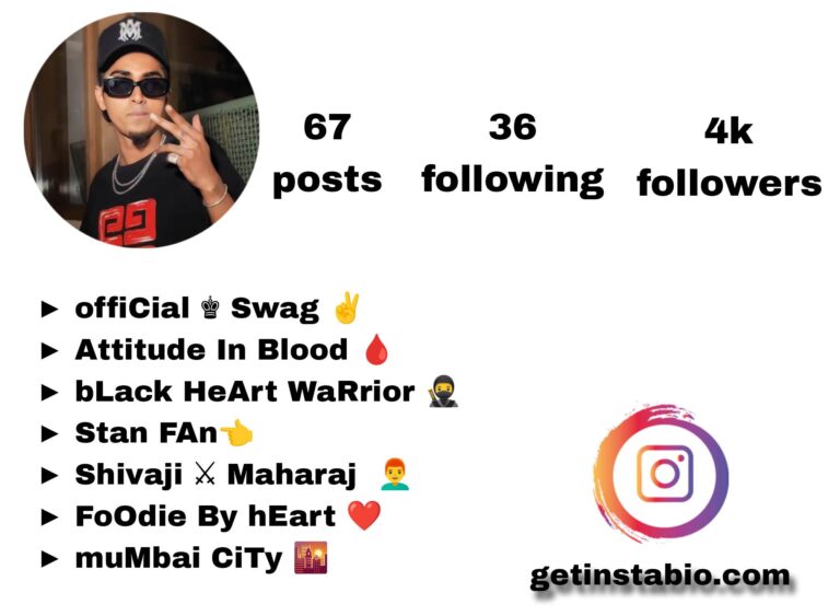 Best 104+ Mc Stan Instagram Bio