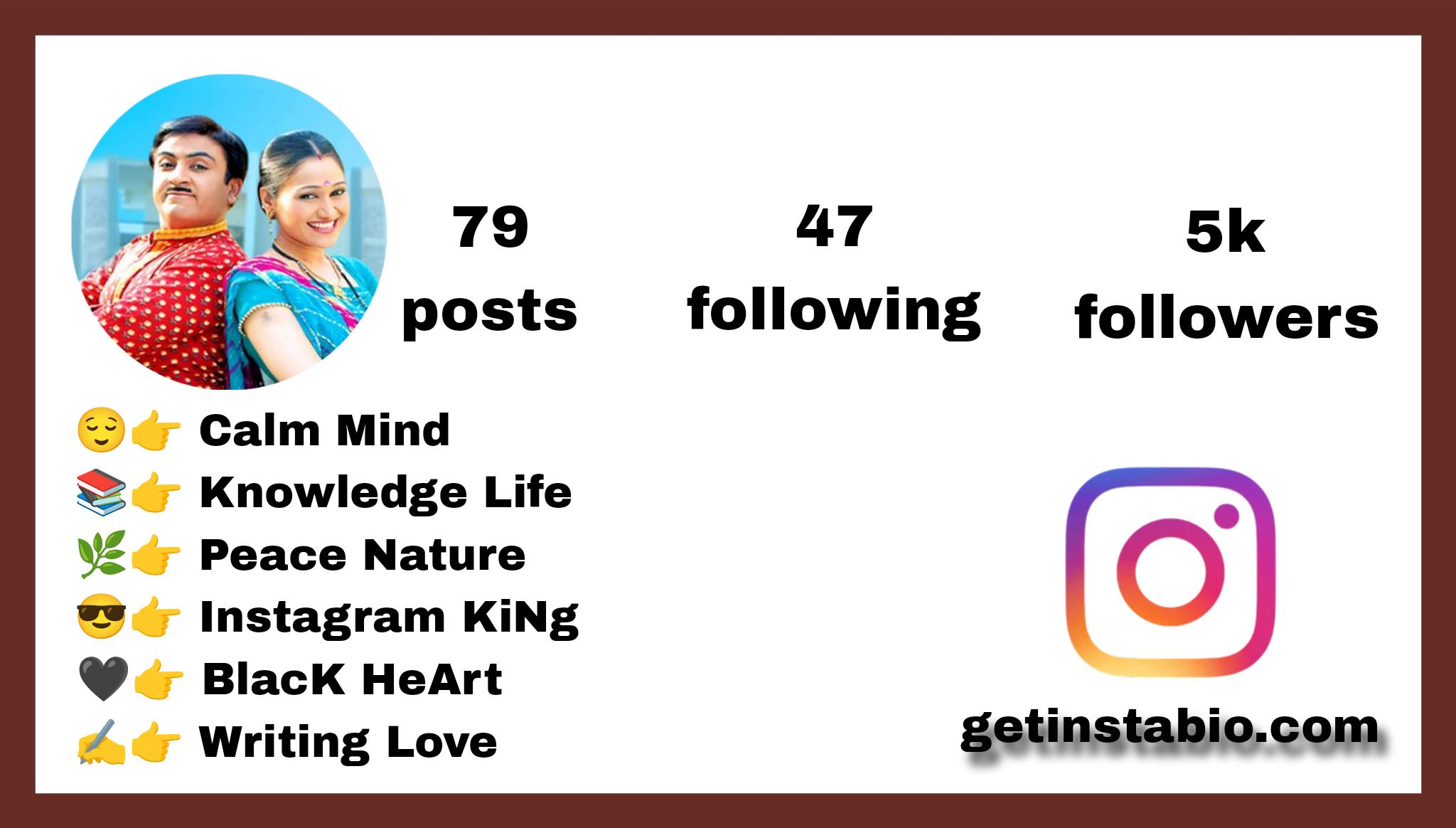 236+ Best tmkoc instagram bio