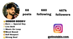 Royal Instagram Bio