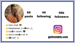 Best 108+ Premanand Bio Instagram 2026