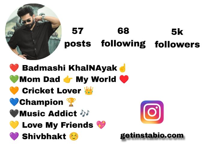 Best 189+ Khalnayak Bio For Instagram