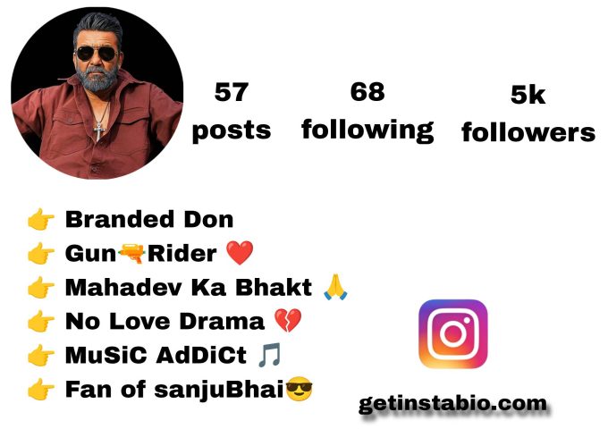 Best 189+ Khalnayak Bio For Instagram